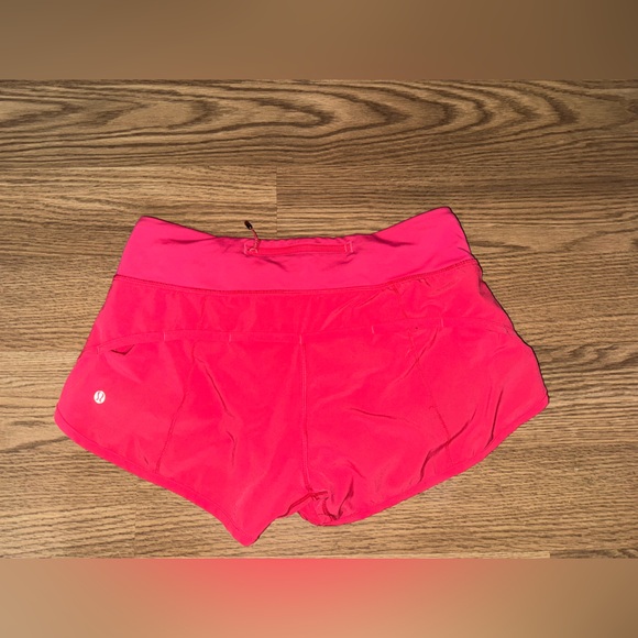 Lululemon Women's Pink Athletic Shorts - Picture 1 of 10